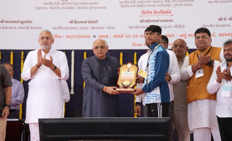 गुजरात: भूपेंद्र पटेल ने अमरेली में 707 करोड़ रु की 24 परियोजनाओं का उद्घाटन और शिलान्यास किया